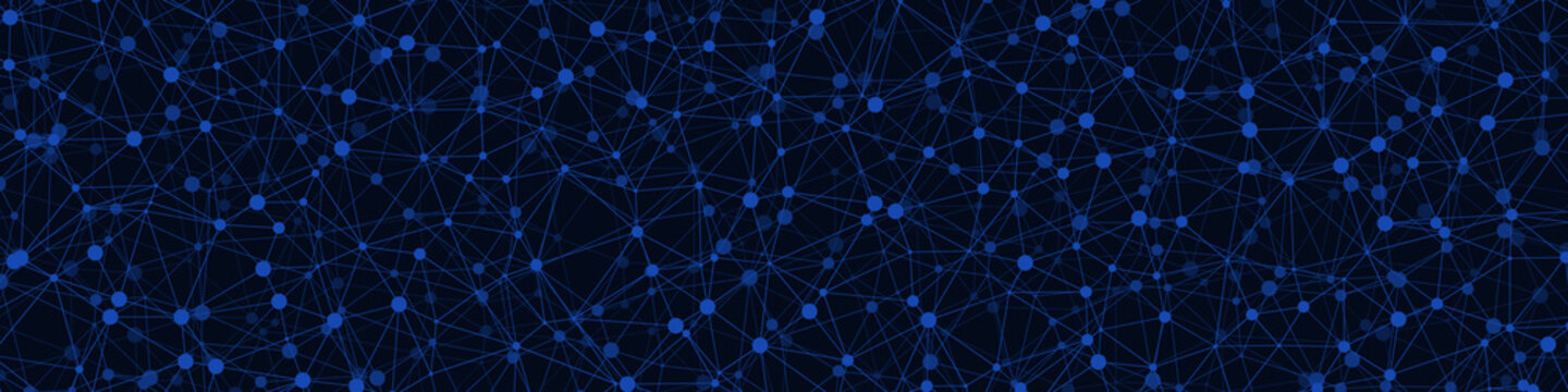 Abstract Low Polygon Mesh Generative Art background illustration