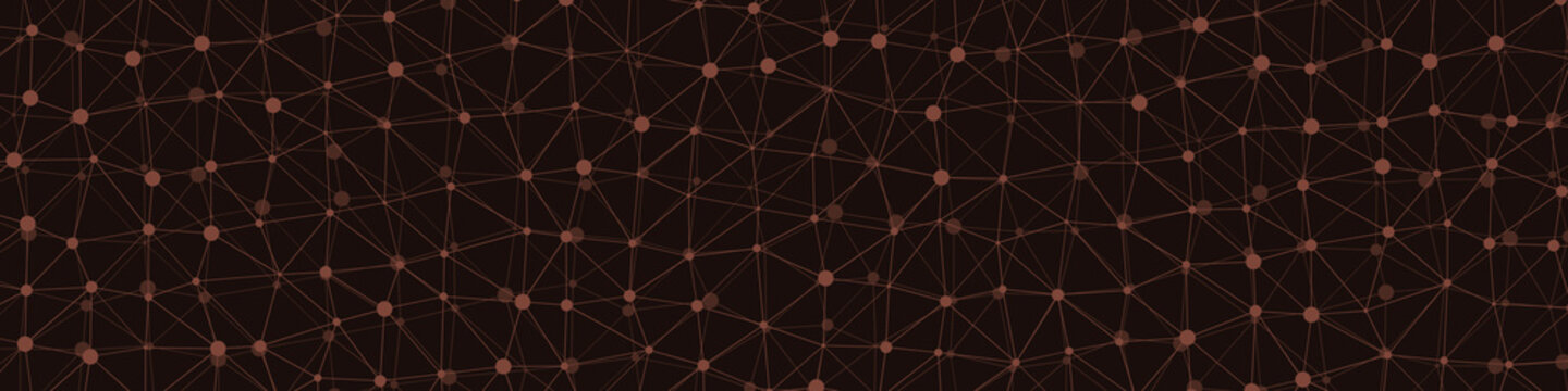 Abstract Low Polygon Mesh Generative Art background illustration