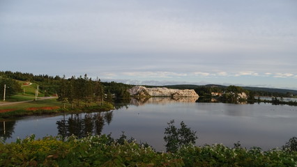North America, Canada, Province of Nova Scotia, Cape Breton, Bras d'Or Lake