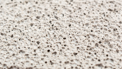 Texture of pumice stone. Close up.
