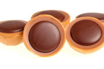 Caramel Candy with Hazelnut and Chocolate