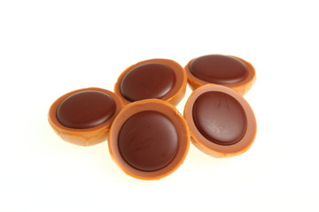 Caramel Candy with Hazelnut and Chocolate