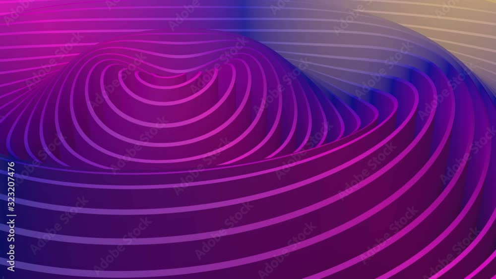 Poster fluctuations of abstract waves, ripples in space from planes. wave motion of rings with an epicenter