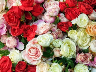 bouquet of roses.
