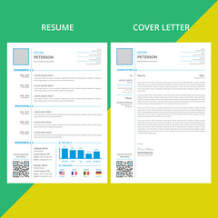 Clean Resume & Cover Letter Template