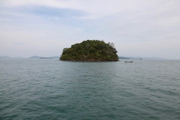 Naklejka premium Islands and sea 