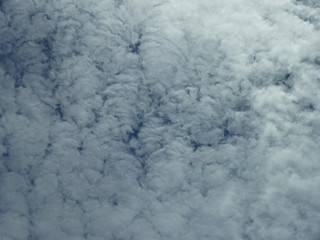 White, Fluffy Clouds And Blue Sky Background From Clouds And Sky