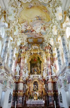 Die Wieskirche bei Steingaden