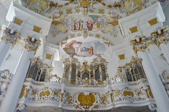 Die Wieskirche bei Steingaden