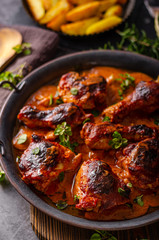 Hot and spicy tikka chicken