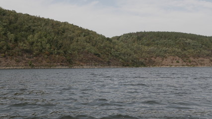 rest and fishing on the Dniester canyon