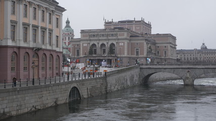 Naklejka na ściany i meble a trip to the capital of Sweden