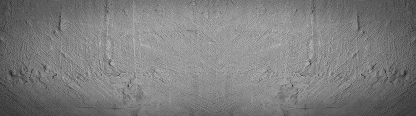 Gray rustic concrete stone texture background banner panorama