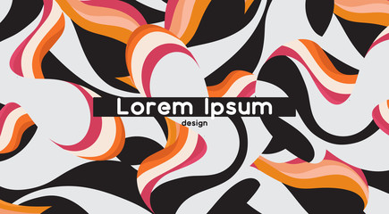 abstract headline  colorful background design 