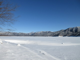 糠平湖ワカサギ釣り