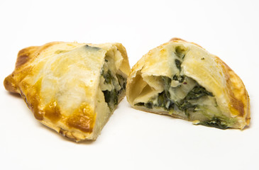 empanada de espinacas y queso