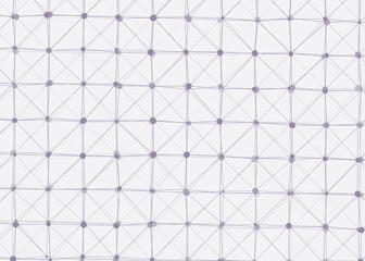 Abstract Low Polygon Mesh Generative Art background illustration