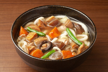 筑前煮のうどん