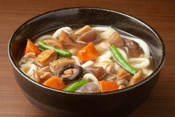 筑前煮のうどん