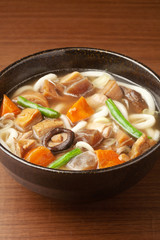 筑前煮のうどん