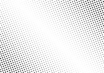 Abstract halftone dotted background. Monochrome pattern with dot and circles.  Vector modern futuristic texture for posters, sites, business cards, postcards, interior design, labels and stickers.