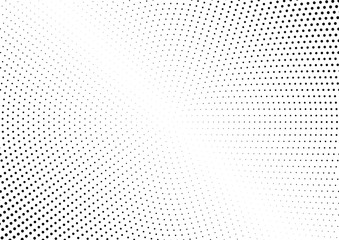 Abstract halftone dotted background. Futuristic grunge pattern, dot and circles.  Vector modern optical pop art texture for posters, sites, business cards, cover, postcards, labels, stickers layout.
