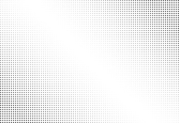Abstract halftone dotted background. Monochrome pattern with stars.  Vector modern futuristic texture for posters, sites, business cards, postcards, labels and stickers. Design mock-up layout.