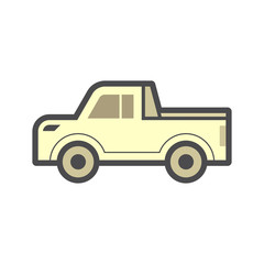 Fototapeta na wymiar pickup accessory icon