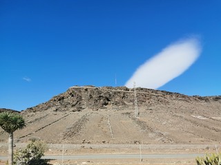 volcano in fuerteventura canary islands spain