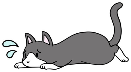 フトアゴヒゲトカゲのイラスト ハートマーク Wall Mural Mocha