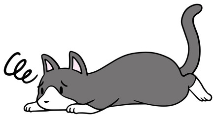 フトアゴヒゲトカゲのイラスト ハートマーク Wall Mural Mocha