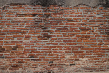 Background of old vintage brick wall