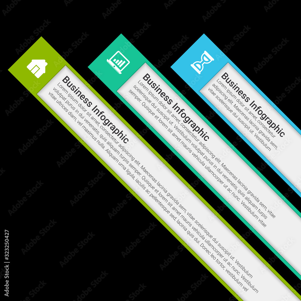 Poster business data visualization. timeline infographic icons designed for abstract background template
