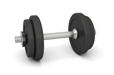 dumbbell bodybuilding weightlifting sport weights 3D