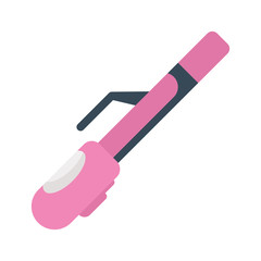 hair straightener electric isolated icon