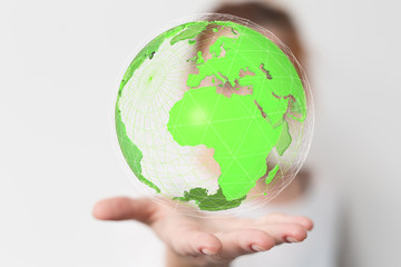 the world digital in hand.