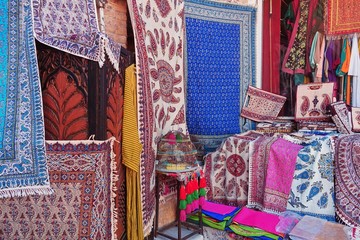 Carpet market in Iran