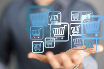 Shopping cart as part of the network in hand . The concept of Innovation in e-Commerce.