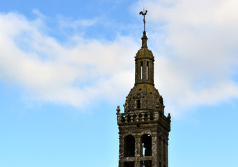 Chapelle de Sainte Marie du Ménez Hom dans le village de Plomodiern dans le Finistère en Bretagne