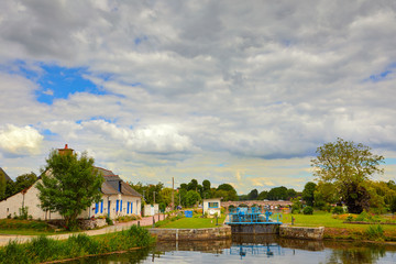 Obraz premium Pont-Rean lock