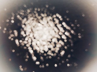 sugar falling in super slow motion