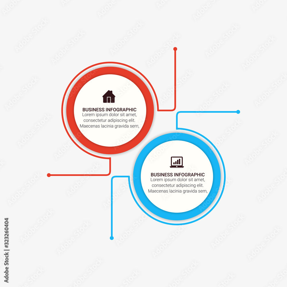 Poster presentation template design. business data graphs. vector financial and marketing charts.