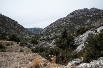 Kahle Berge in der Türkei