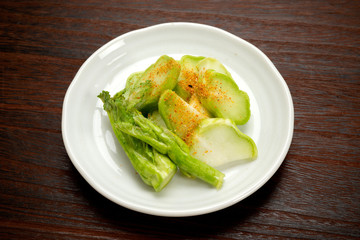 搾菜の一夜漬け