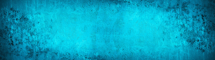 blue abstract stone concrete texture background panorama banner long	