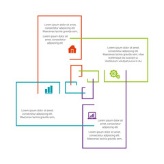 Template Timeline Infographic banner, diagram, web design, area chart