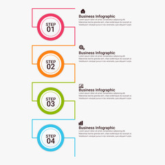 Template Timeline Infographic banner, diagram, web design, area chart