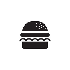 Burger restaurant logo design vector template