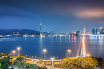 Night view of Macau