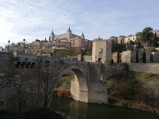 Obraz premium panorama toledo spain